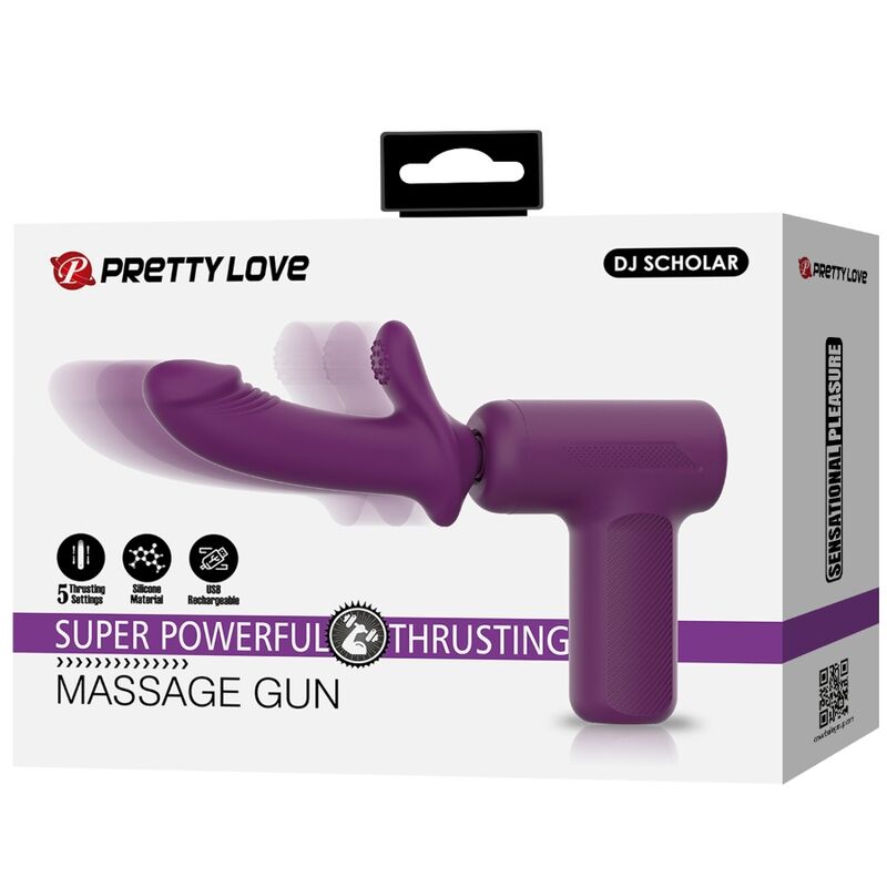 PRETTY LOVE - DJ SCHOLAR MASSAGER 5 INDSTILLINGER LILLA