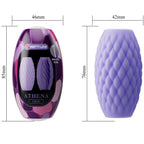 PRETTY LOVE - ATHENA EROS SILICONE MALE MASTURBATOR PURPLE