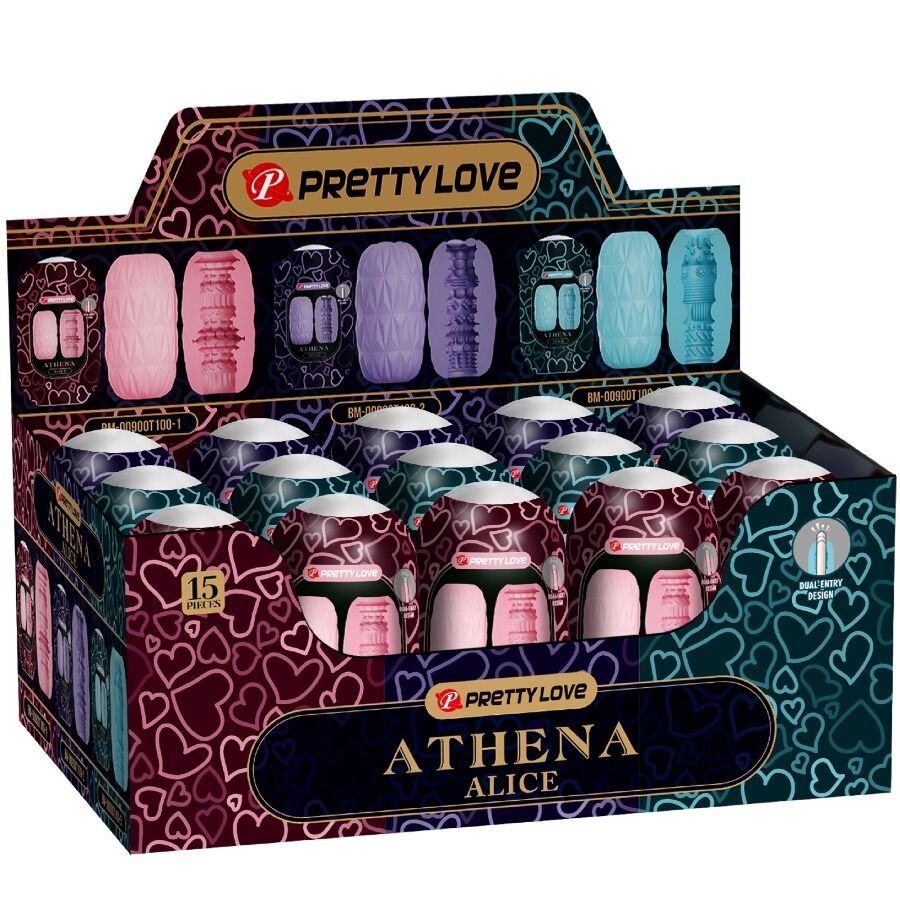 PRETTY LOVE - ATHENA ALICE PAKKE 15 FORSKELLIGE MANDLIGE MAsturbatorene