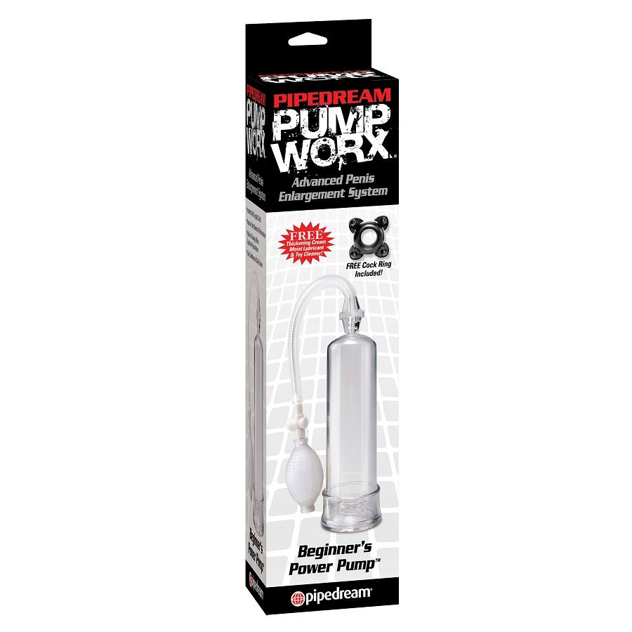 PUMP WORX - BEGYNDER POWER PUMPE KLAR - TRANSPARENT