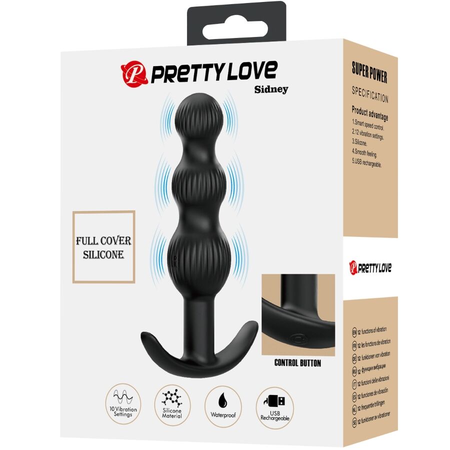 PRETTY LOVE - SIDNEY ANALVIBRATOR 10 VIBRATIONER SORT