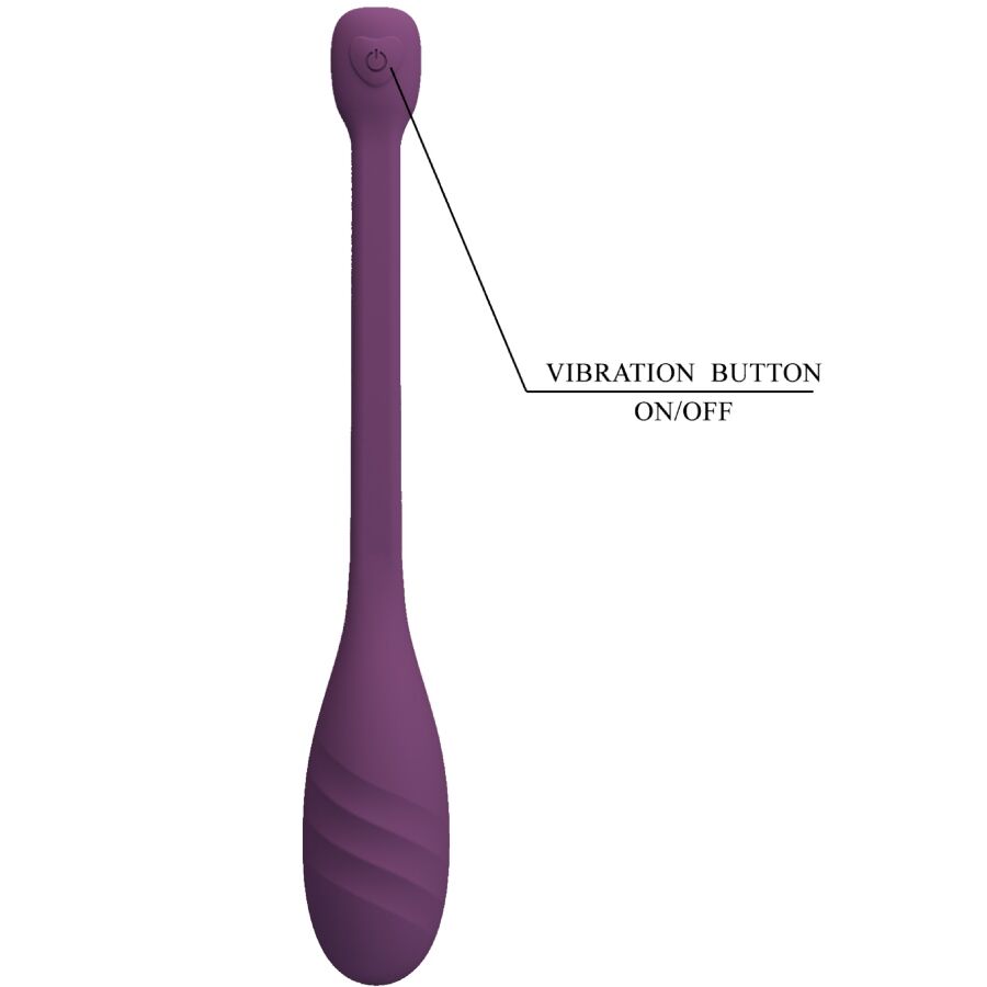 PRETTY LOVE - LEVIATHAN APP-KONTROLLERET VIBRATOR LILLA