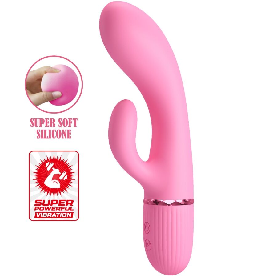 PRETTY LOVE - MARSKI KANINVIBRATOR & G-PUNKT PINK