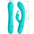 PRETTY LOVE - SCOCCO VIBRATOR KANIN TURKIS