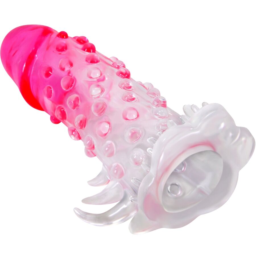PRETTY LOVE - WILFORD REALISTISK FORSTØRRELSESSKED MED PRÆGET PENIS PINK