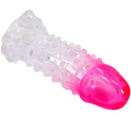 PRETTY LOVE - WILFORD REALISTISK FORSTØRRELSESSKED MED PRÆGET PENIS PINK