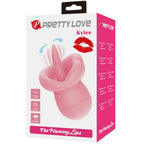 PRETTY LOVE - KYLEE TUNGEKLITORISSTIMULATOR 10 VIBRATIONER NØGEN PINK