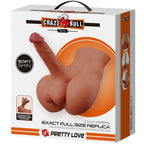 CRAZY BULL - RHYNE BACK REALISTISK NATURLIG MASURBATOR