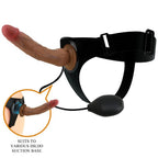 PRETTY LOVE - KYTON UNIVERSAL SELE TRUSSES MED SQUIRTING DILDO 19 CM MULATO
