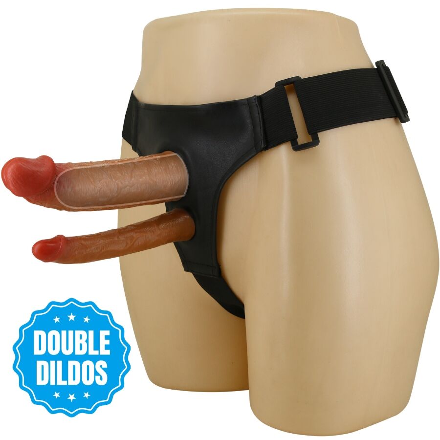 PRETTY LOVE - KEAVEN SELETRUSSER UNIVERSEL & KOMFORTABEL DOBBELT DILDO