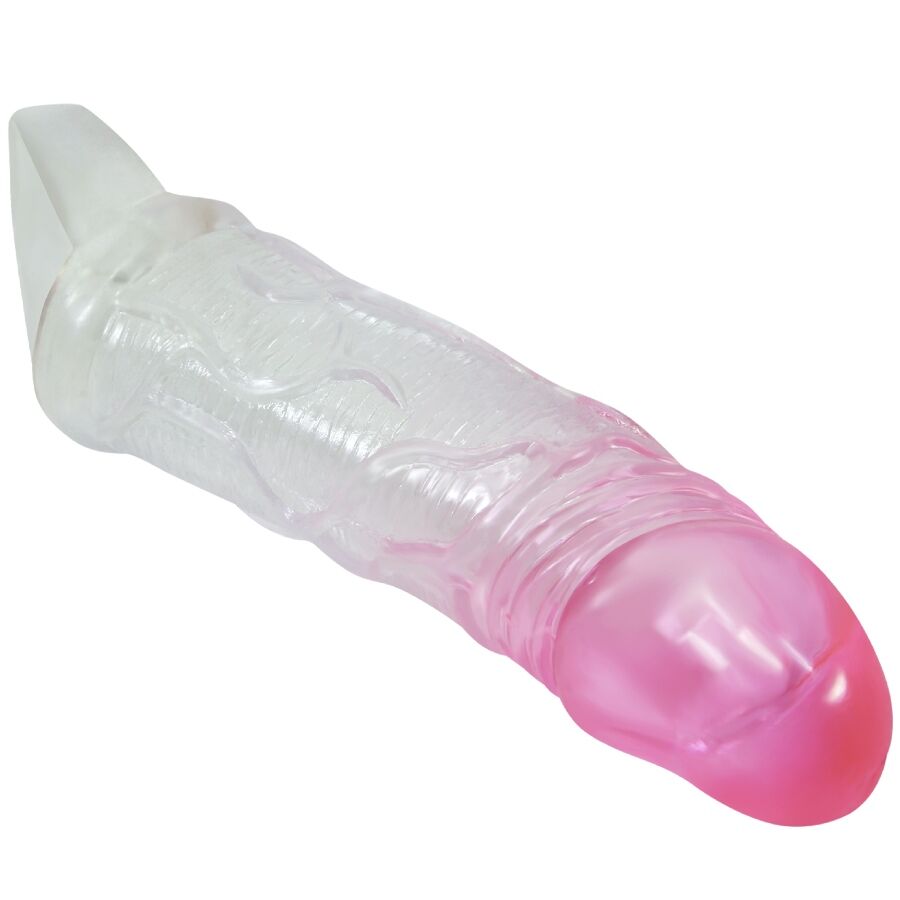 PRETTY LOVE - ODES REALISTISK 2 CM FORSTØRRELSESSKEDE TIL PENIS PINK