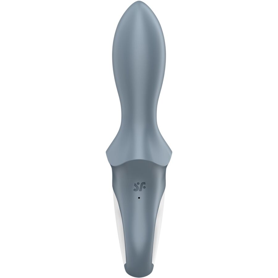 SATISFYER - LUFTPUMP BOOTY 1 ANAL OPPUSTBAR VIBRATOR GRÅ