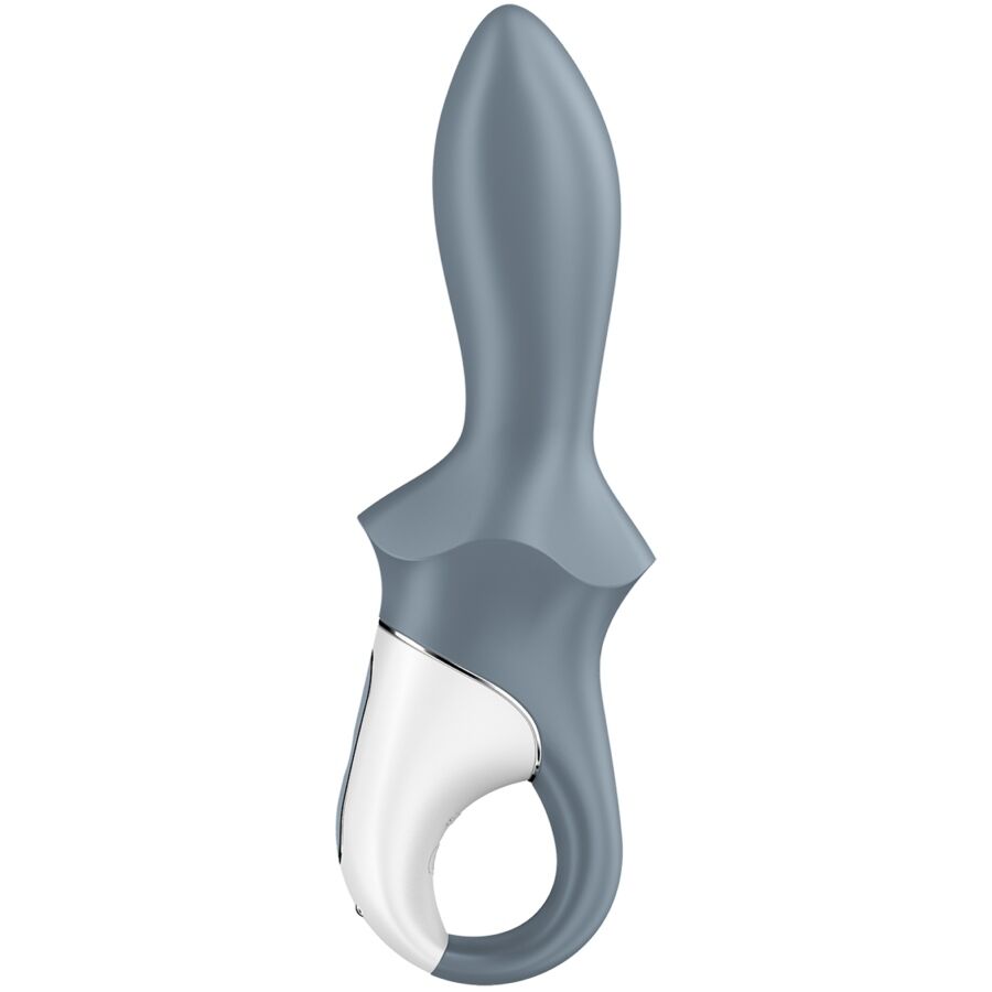 SATISFYER - LUFTPUMP BOOTY 1 ANAL OPPUSTBAR VIBRATOR GRÅ