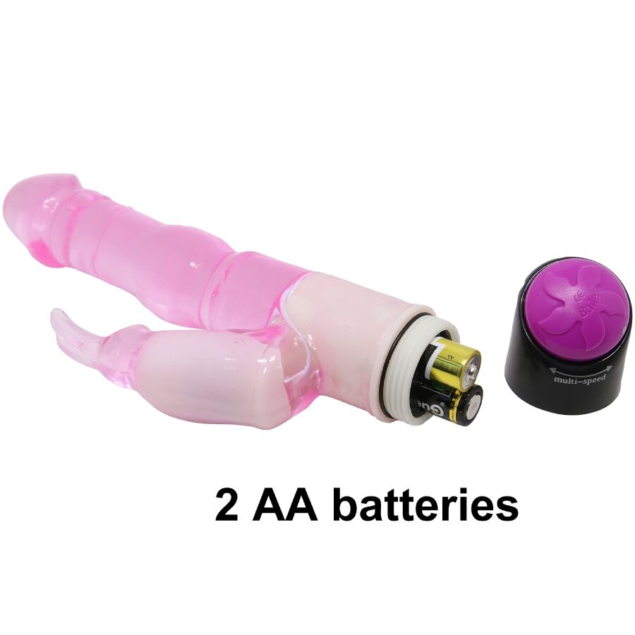BAILE - WAVES OF PLEASURE FANTASY VIBRATOR MED KANIN 23 CM