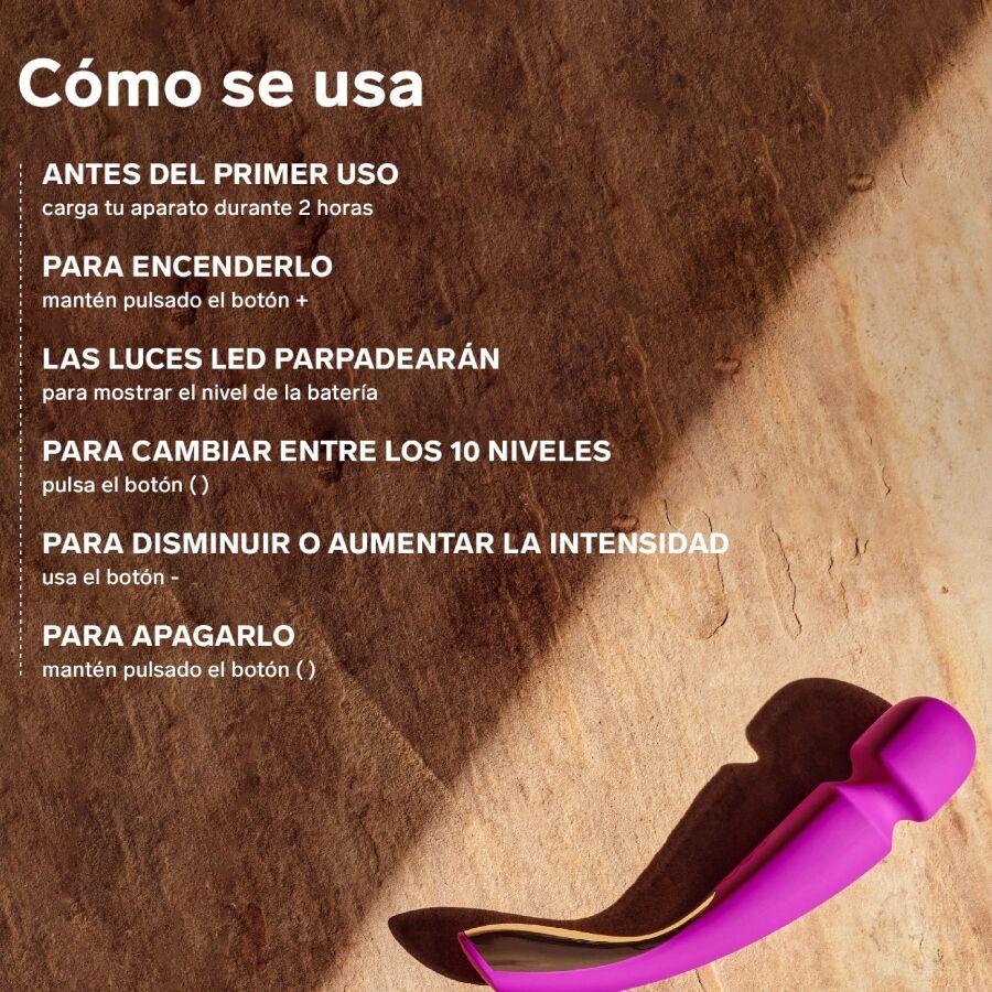LELO - SMART MEDIUM WAND 2 OCEANBLÅ MASSAGEAPPARAT