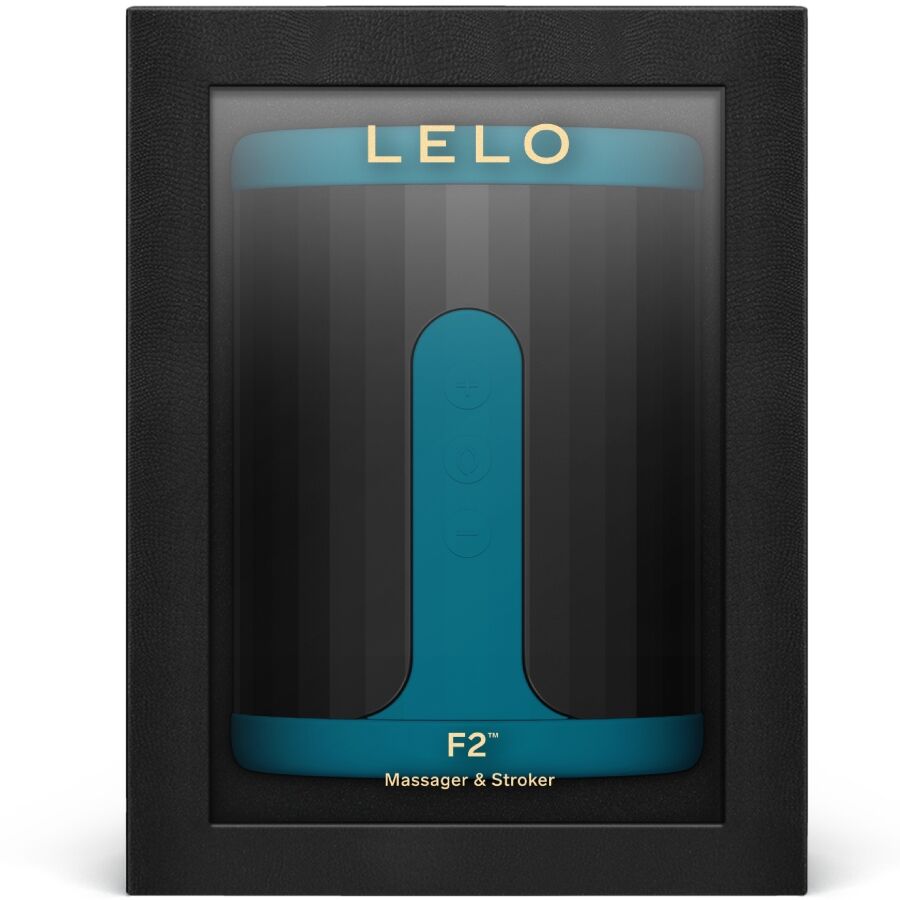 LELO - F2S™ BLÅKLÅR MANDLIG MAsturbator BLÅ