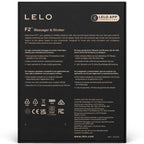 LELO - F2S™ BLÅKLÅR MANDLIG MAsturbator BLÅ