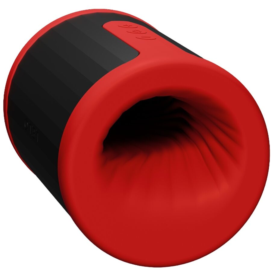 LELO - F2S™ BLÅKRUGET MANDLIG MAsturbator RØD