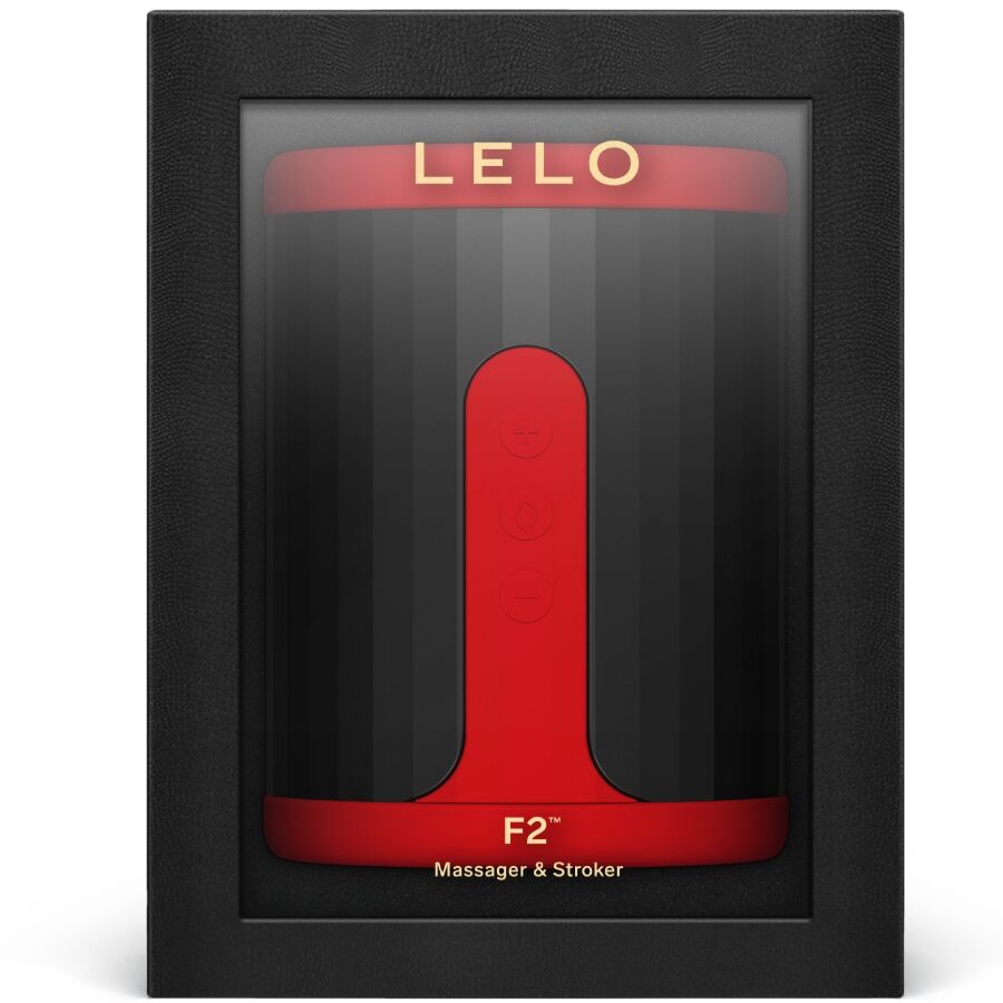 LELO - F2S™ BLÅKRUGET MANDLIG MAsturbator RØD