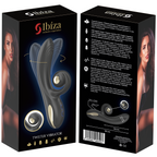 IBIZA - TWISTER VIBRATOR MED KURVESTIMULATOR OG VIBRO-ROTATION
