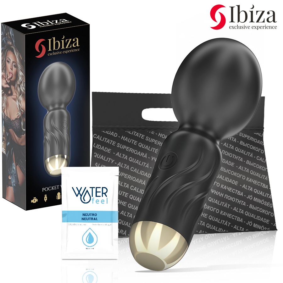 IBIZA - LOMMEVIBRATOR MED STAV