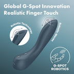 SATISFYER - G-SPOT WAVE 4 12 VIBRATIONER PROGRAM VIBRATOR MØRKEGÅ