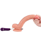 SHEQU - OPTIMUS VIBRERENDE DILDO MED FJERNBETJENING 28 CM