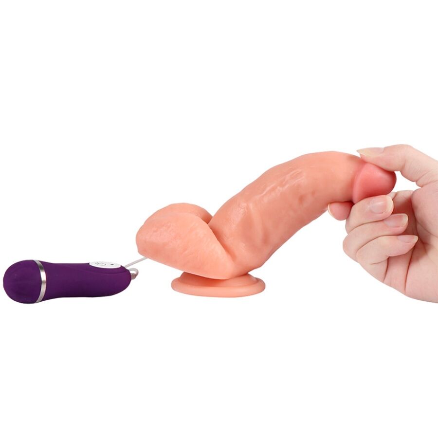 SHEQU - SOLDIER VIBRATOR DILDO MED FJERNBETJENING 16 CM