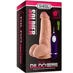 SHEQU - SOLDIER VIBRATOR DILDO MED FJERNBETJENING 16 CM