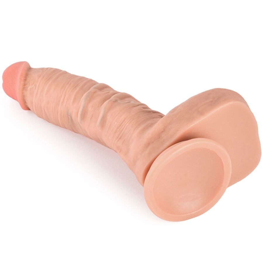 XISE - CLAUDE REALISTISK DILDO MED DOBBELT TÆTHED 16,5 CM
