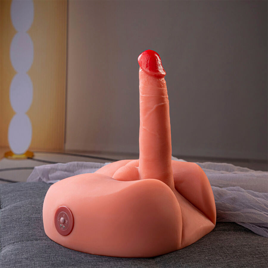 XISE - HONEY REALISTISK DILDO MASTURBATOR MED VIBRATION 25 CM