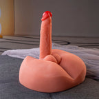 XISE - HONEY REALISTISK DILDO MASTURBATOR MED VIBRATION 25 CM