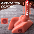 XISE - MICHAEL REALISTISK DILDO OG ANUSMASTURBATOR MED STØV 15 CM