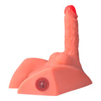 XISE - MICHAEL REALISTISK DILDO OG ANUSMASTURBATOR MED STØV 15 CM