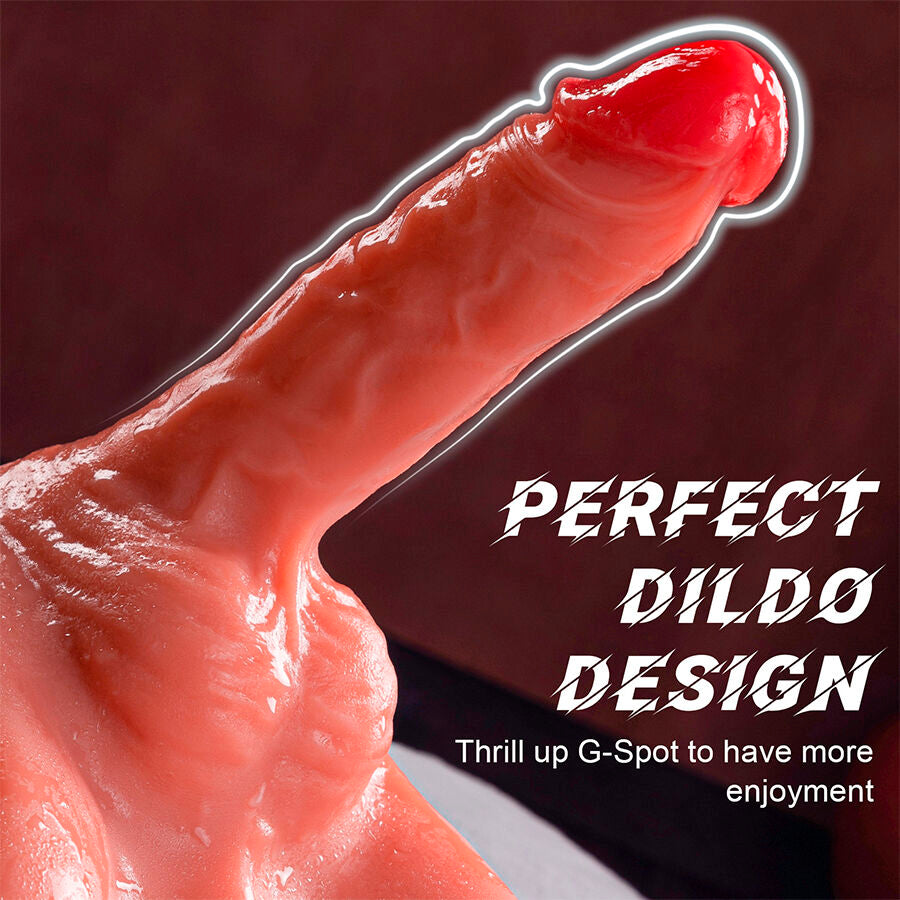 XISE - MICHAEL REALISTISK DILDO OG ANUSMASTURBATOR MED STØV 15 CM