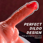 XISE - MICHAEL REALISTISK DILDO OG ANUSMASTURBATOR MED STØV 15 CM
