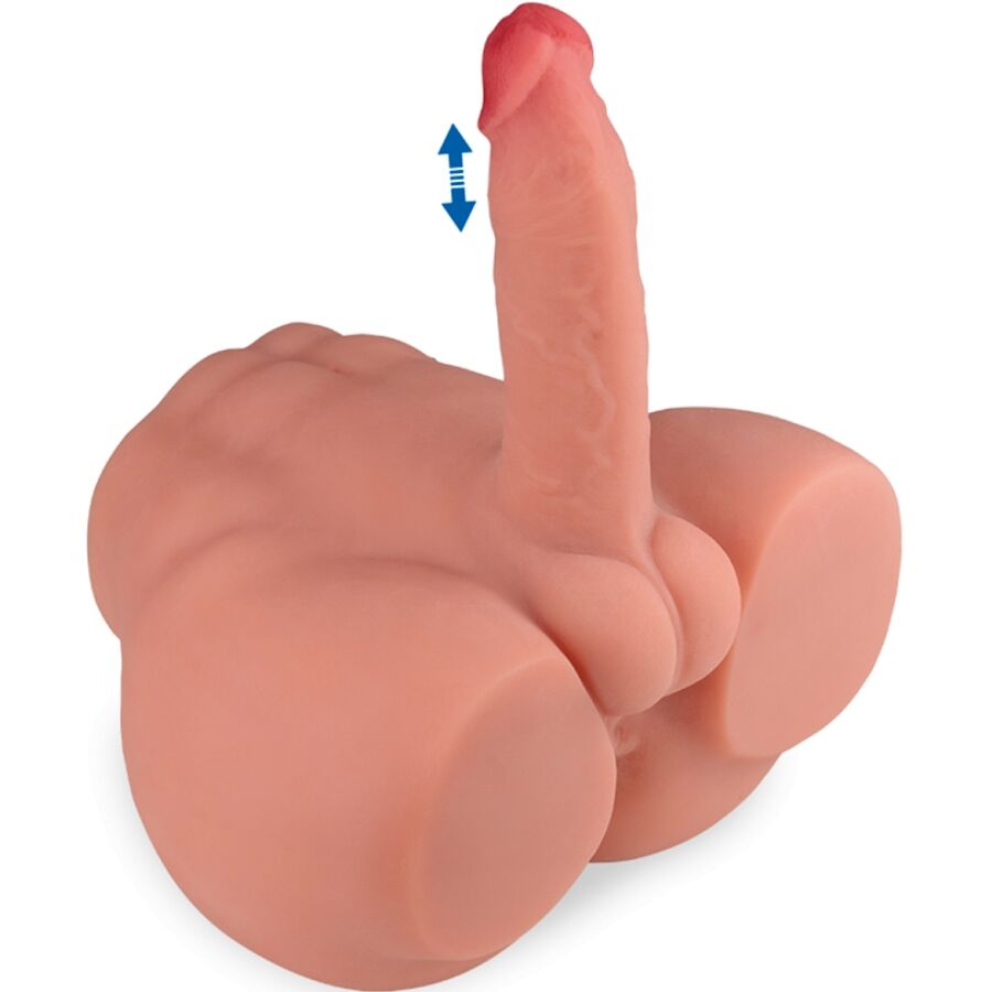 XISE - FREDERICO MASTURBADOR REALISTISK DILDO I FORRESTE POSITION MED STØV 15 CM
