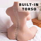 XISE - TIDY KVINDELIG REALISTISK TORSO MED SKYDEFORM 71 CM