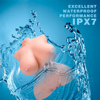 XISE - LILLE, STYKENDE REALISTISK TORSO MED KVINDELIG VIBRATION 40 CM