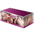 XISE - ERICA STYKKER REALISTISK TORSO MED KVINDELIG VIBRATION 84 CM