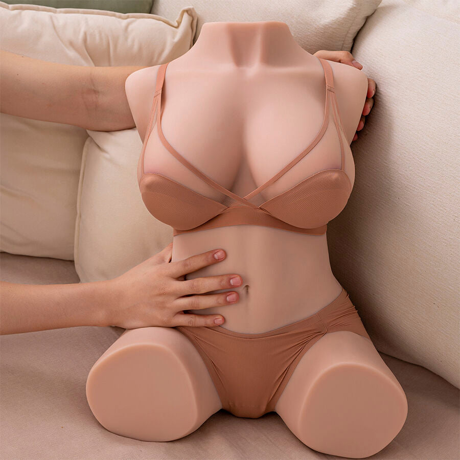 XISE - DANIA THRUSTING REALISTISK VIBRERENDE KVINDELIG TORSO 52 CM