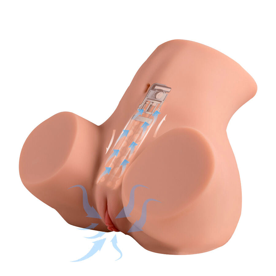 XISE - DANAE REALISTISK VAGINA-MASTUBADOR MED VIBRATION I FLERE POSITIONER