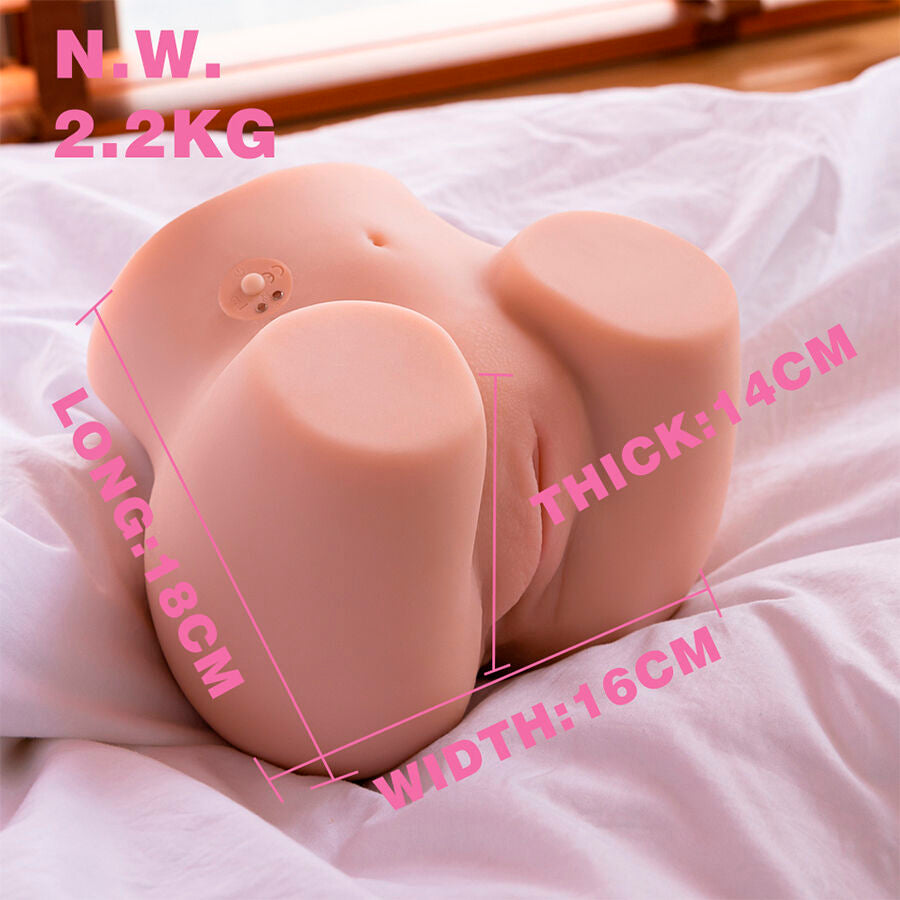 XISE - CONNIE BACK MASTURBATOR VAGINA OG ANUS REALISTISK MULTIPOSITION MED VIBRATION