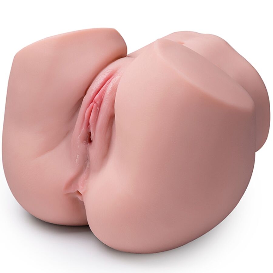 XISE - OLGA VIBRERENDE REALISTISK VAGINA OG ANUS MASTURBATOR MULTIPOSITION