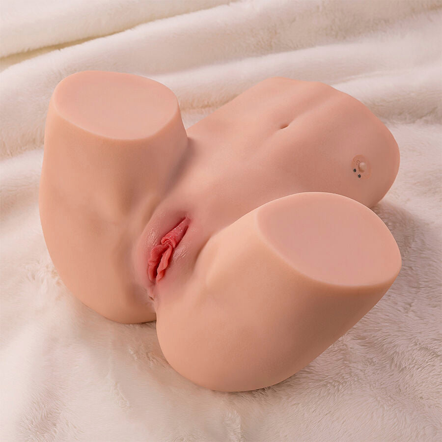 XISE - MAYA SUCKENDE REALISTISK VAGINA OG ANUS MASURBATTOR MED VIBRATION OG SUGNING 4,5 KG
