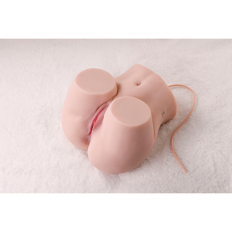 XISE - MIGNON SUCKENDE REALISTISK VAGINA MASURBATOR MED VIBRATION OG SUGNING OG FJERNBETJENING 6 KG