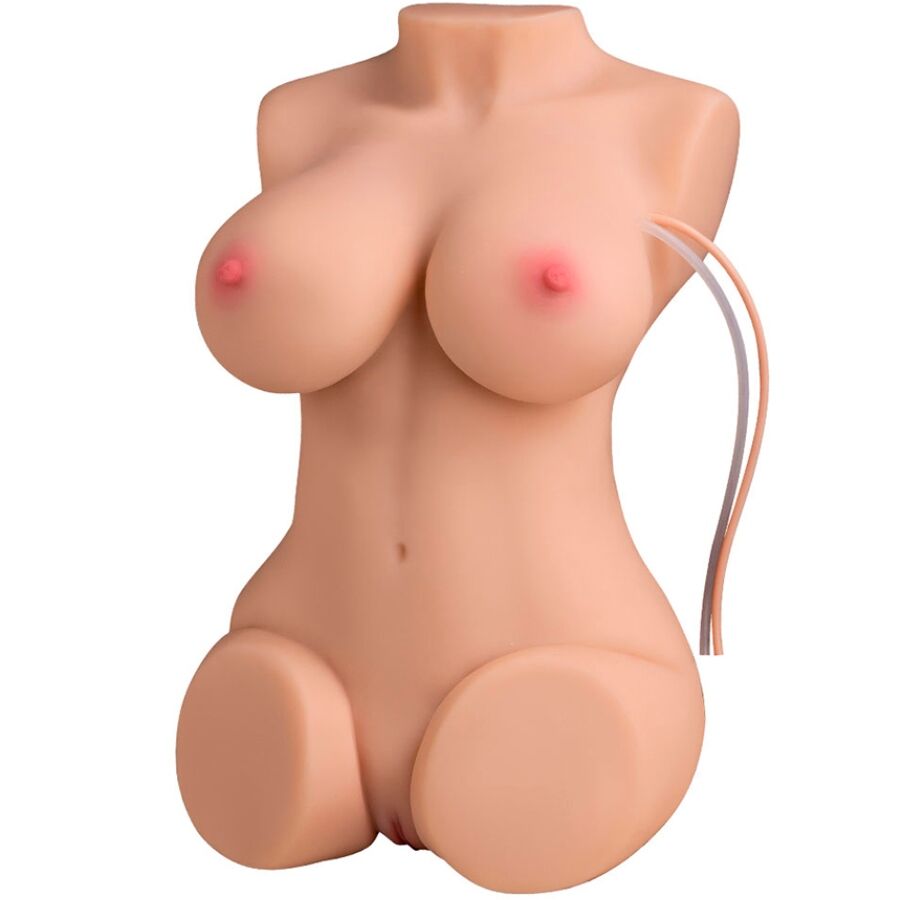 XISE - WENDY SUGENDE KVINDETORSO MED VIBRATION OG FJERNBETJENING 6 KG
