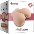 XISE - MELISSA REALISTISK MULTIPOSITIONS VAGINA OG ANUS MASURBATTOR