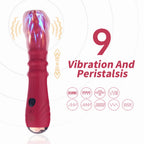 ARMONY - TERMOJUSTERBAR POINT A STIMULATOR VIBRATOR DILDO RØD