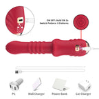 ARMONY - POINT A STIMULERENDE VIBRATOR DILDO RØD